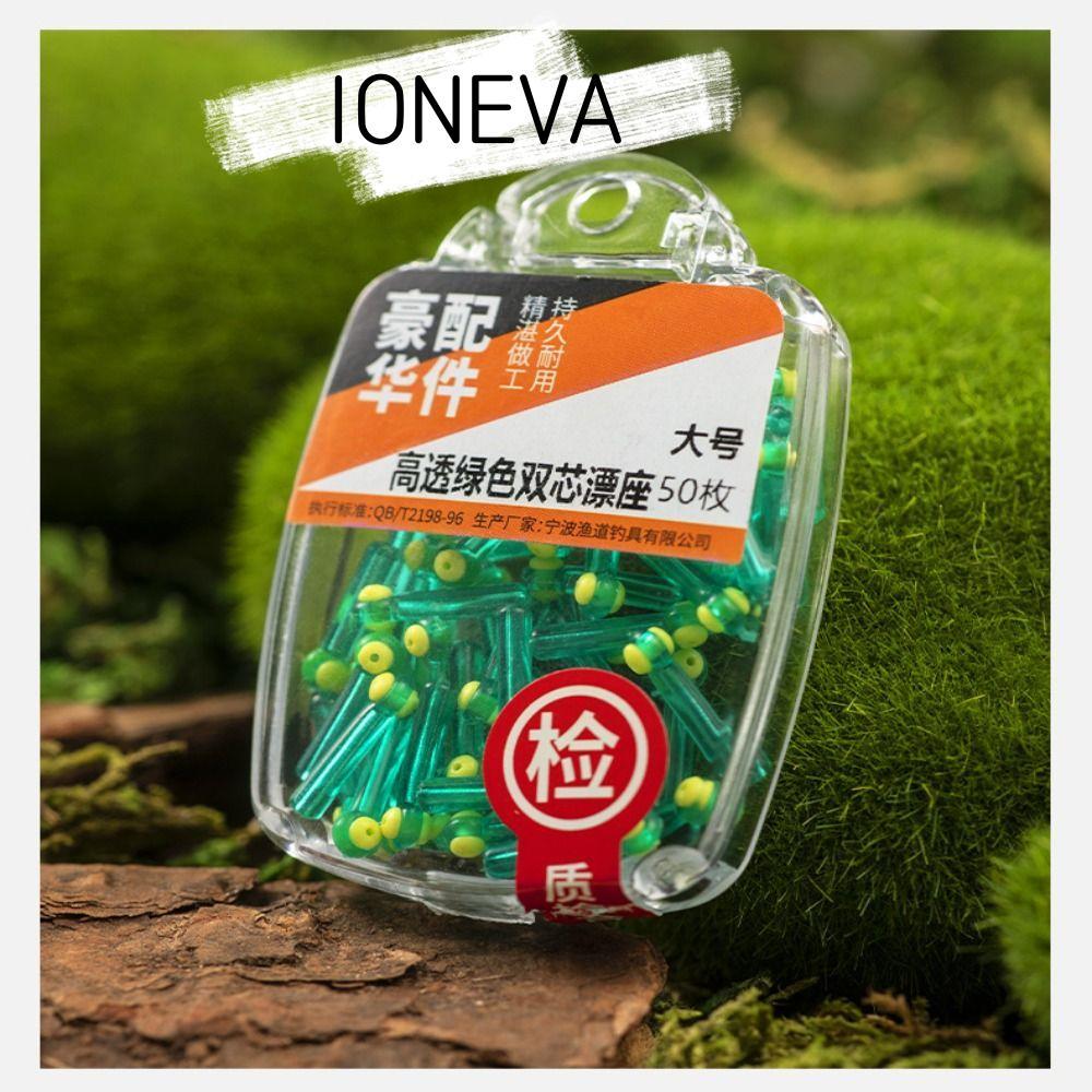 IONEVA Fishing Hooks 50 ชิ้น/ล็อต ขนาดเล็ก ทนทาน มองเห็นได้ง่าย สำหรับตกปลา