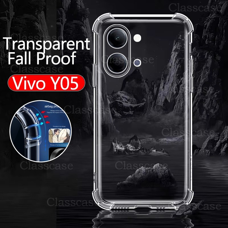 Vivo Y05 2026 สําหรับ Vivo Y05 Y05s Y11d Y21 Y 05 Y 05s Y 11d Y 21 VivoY05 VivoY11d 4G 5G โปร่งใส TP