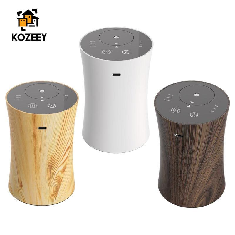 KOZEY Waterless Essential Oil Diffuser Mini Scent Machine Car Diffuser แบบพกพาสําหรับ