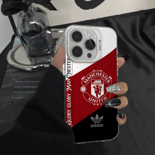 เคสไอโฟนiPhone 17 Pro Max สโมสรดาวฟุตบอล Simple สีทึบ Frosted Electroplate เลนส์ป้องกันเคสโทรศัพท์สําหรับ iPhone 17 Pro Max 16 15 14 13 12 11 7 8 Plus X Xr Xs Max