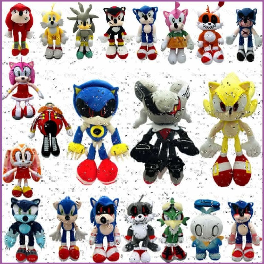 ZY1 Sonic ของเล่นตุ๊กตา Sonic EXE โลหะ Sonic Infinite ตุ๊กตาตุ๊กตาของขวัญเด็กตกแต่งบ้านตุ๊กตาของเล่น