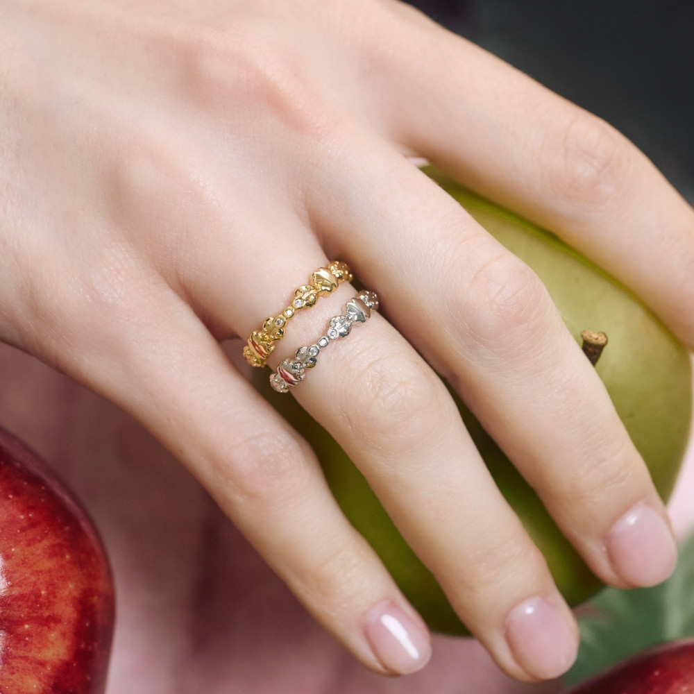 YVIS Beetle Brass Ring - Lucky Charm Collection