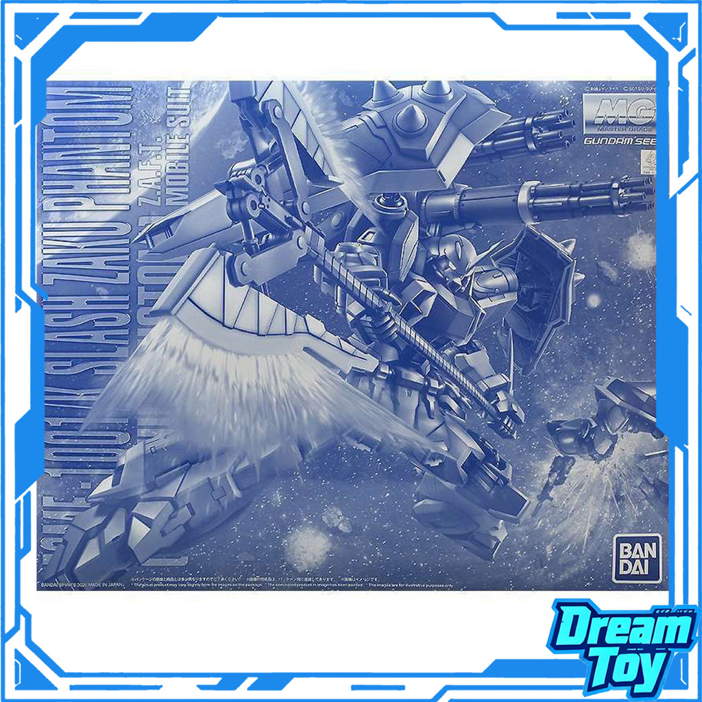 BANDAI MG ZGMF-1001/K Slash Zaku Phantom (Yzak Joule Custom) Model Kit | ZAFT Ace Custom Mobile Suit