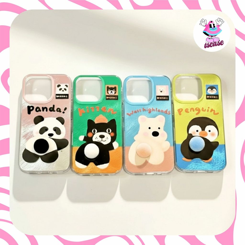 Twerking เคสขนนกพิมพ์ลายสัตว์ oppo a5 2025 a6 pro (4)