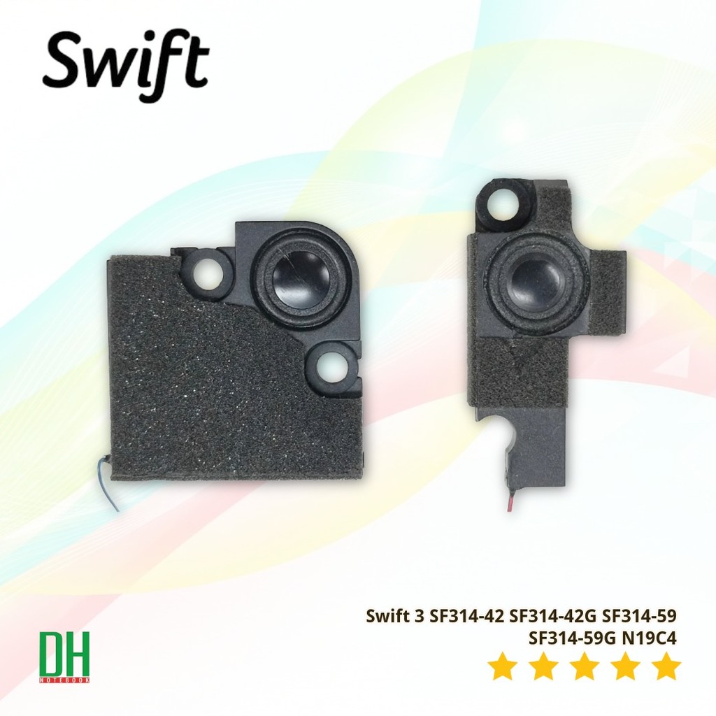 อะไหล่ลำโพง OEM สำหรับ Swift 3 SF314-42 SF314-42G SF314-59 SF314-59G N19C4 Internal Speaker L+R