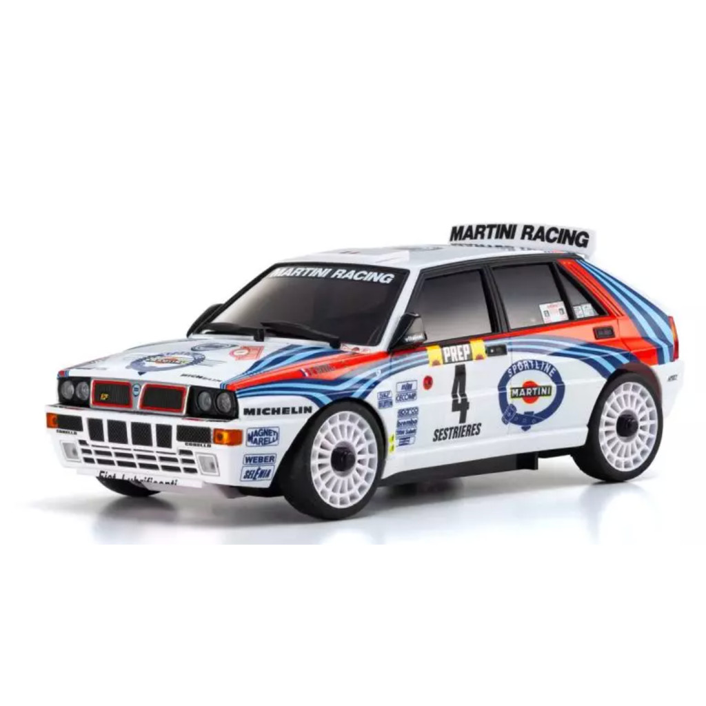 KYOSHO ASC MA020 LANCIA DELTA No.4 1992 Monte Carlo Rally Winner MZP484MC ศูนย์ไทย