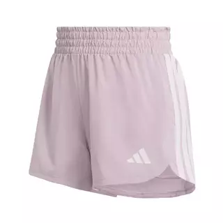adidas Gym & Training กางเกงขาสั้นเอวสูงผ้าทอ Pacer Workout ผู้หญิง สีม่วง KD7329