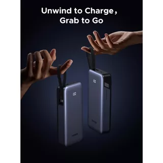 UGREEN Power Bank แบตสำรอง 20000mAh แบบพกพาชาร์จเร็ว PD 45W Fast Charging รุ่น 55988B