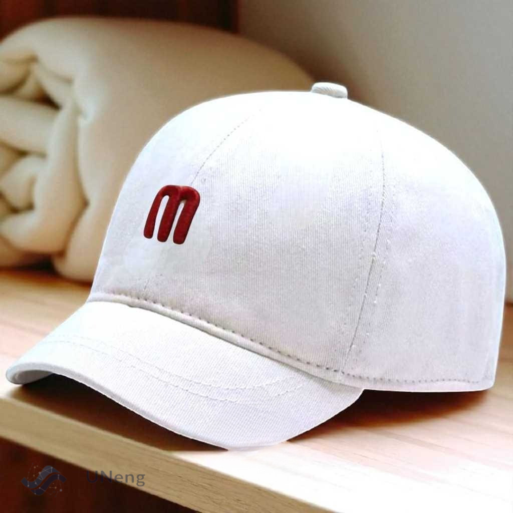 หมวกเบสบอลเด็ก Sinpen พร้อมโลโก้โค้ง M สําหรับอายุ 2-7 ปี