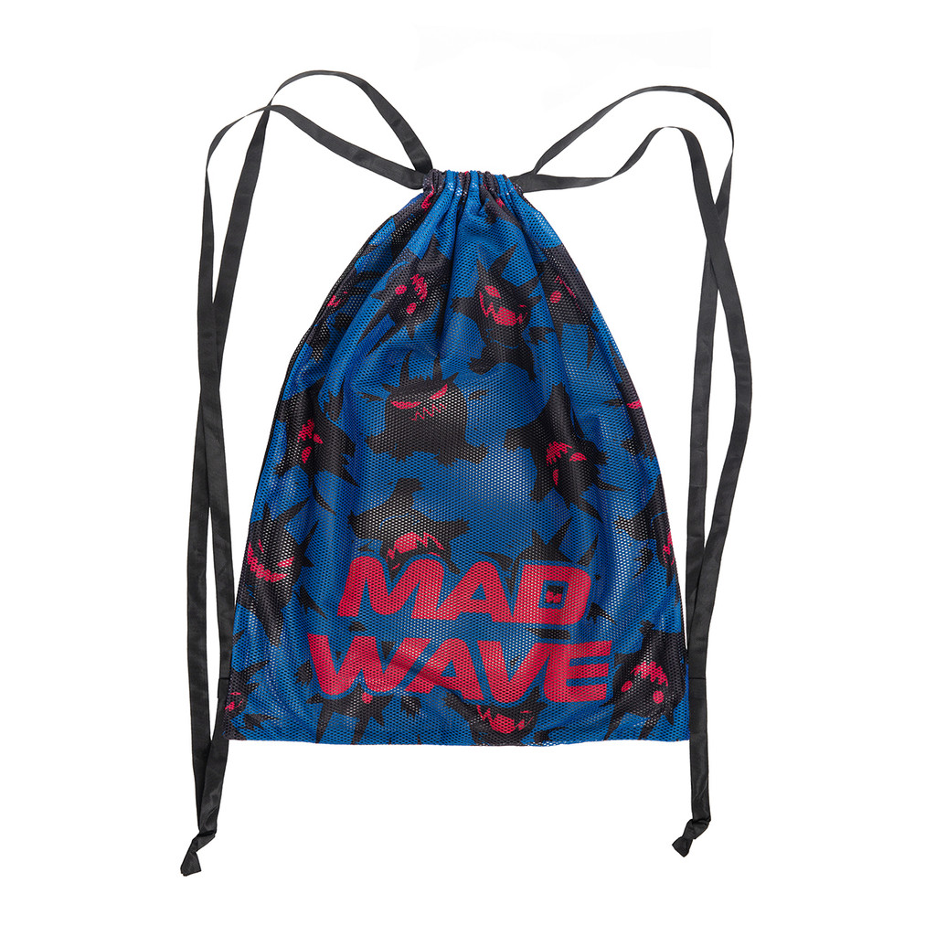 Mad Wave Dry Mesh Bag ถุงตาข่ายแห้งเร็ว สำหรับอุปกรณ์ว่ายน้ำ ขนาด 65×50 ซม. มี 3 สี