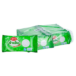 เอโร่ ผ้าขนหนูเย็น 11x11 นิ้ว สีขาว 30 ชิ้น (ARO Cooling Tow…