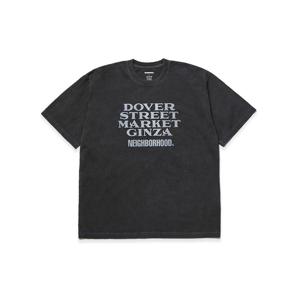 NEIGHBORHOOD x Dover Street Market Ginza T-Shirt SS-2 Black Unused