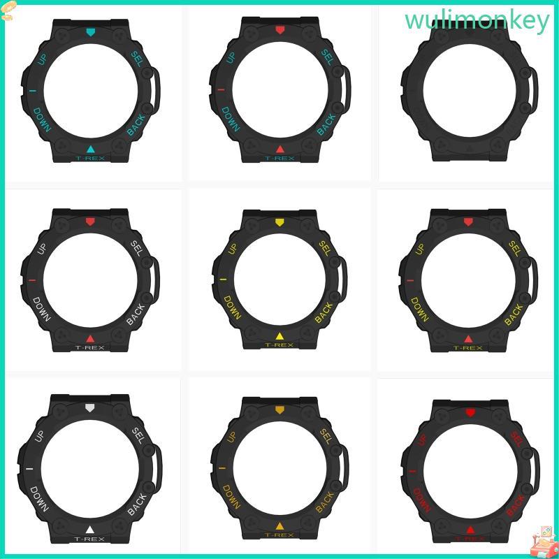 WU สําหรับสมาร์ทวอทช์ฝาครอบกันชนป้องกันหน้าจอสําหรับกรณีสําหรับสมาร์ทวอทช์ T-Rex 2