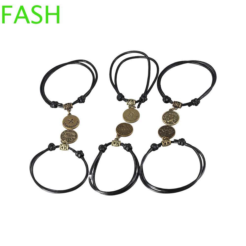 FASH Anklet Bracelet Men South Fashion Black Rope Women Foot Jewelry