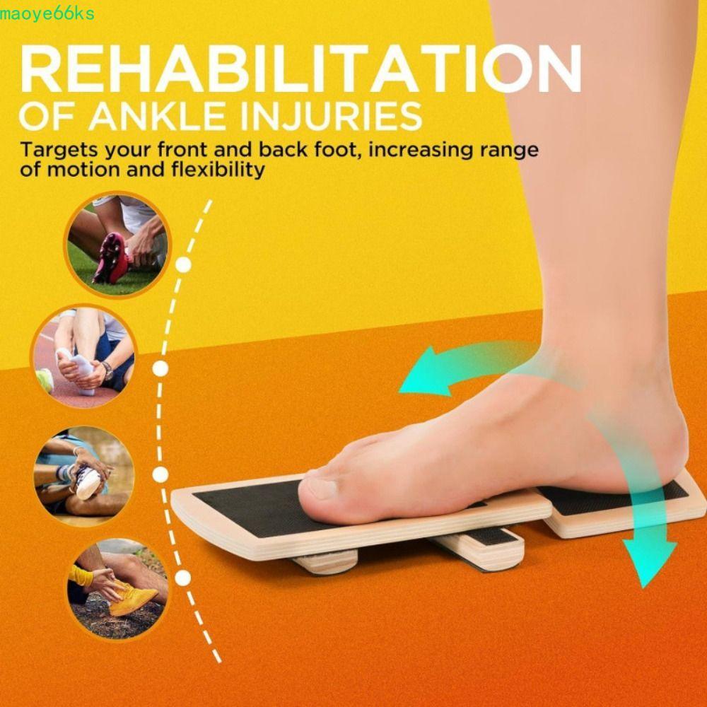 MAOYE เครื่องมือฝึกลำต้นขา กระดานสมดุลข้อเท้า สำหรับการออกกำลังกายแบบ Plantar Fitness เพิ่มความแข็งแรงและความเสถียรภาพของเท้า
