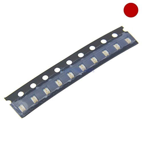 LED SUPER BRIGHT 0805 RED 10 ชิ้น [CE]