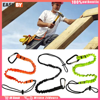 จัดส่งรวดเร็ว สายเซฟตี้ล็อกเครื่องมือ ยืดหดได้ 1.2M เชือกคาร…