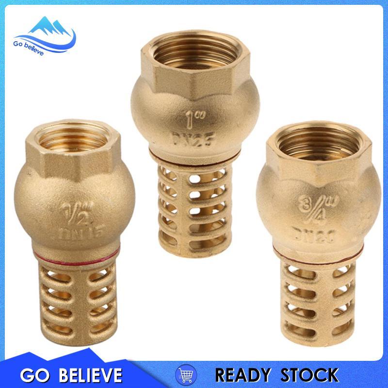 [Highlife1] DN15 DN20 DN25 DN32 DN40 สําหรับสําหรับหญิงกระทู้เท้าวาล์วด้านล่างตัวเชื่อมต่อประปา