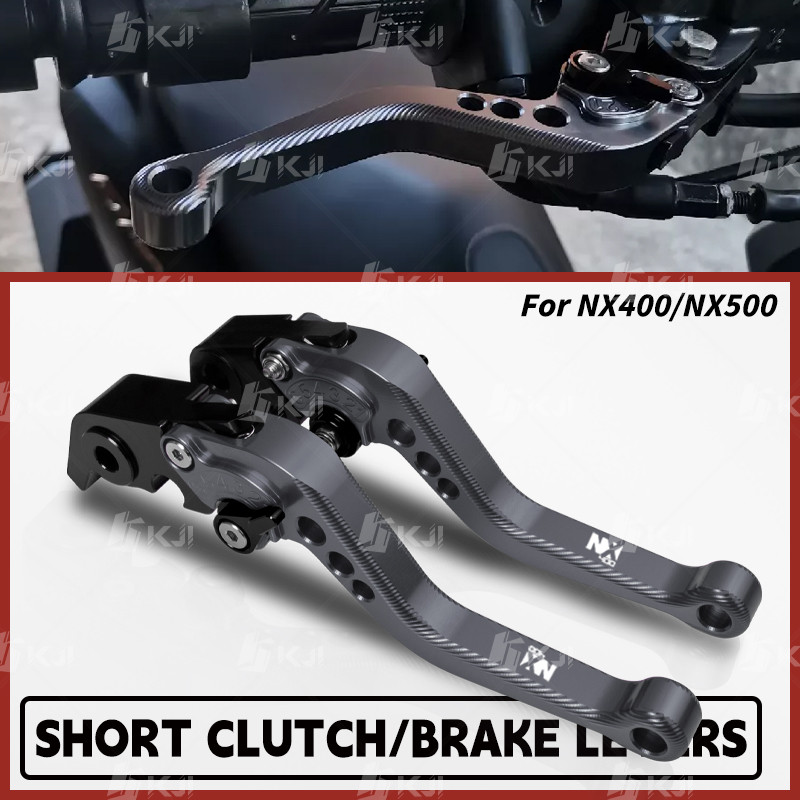 สําหรับ Honda NX400/NX500 3D ก้านเบรคสั้นชุดปรับ Handle Levers อุปกรณ์เสริมอะไหล่