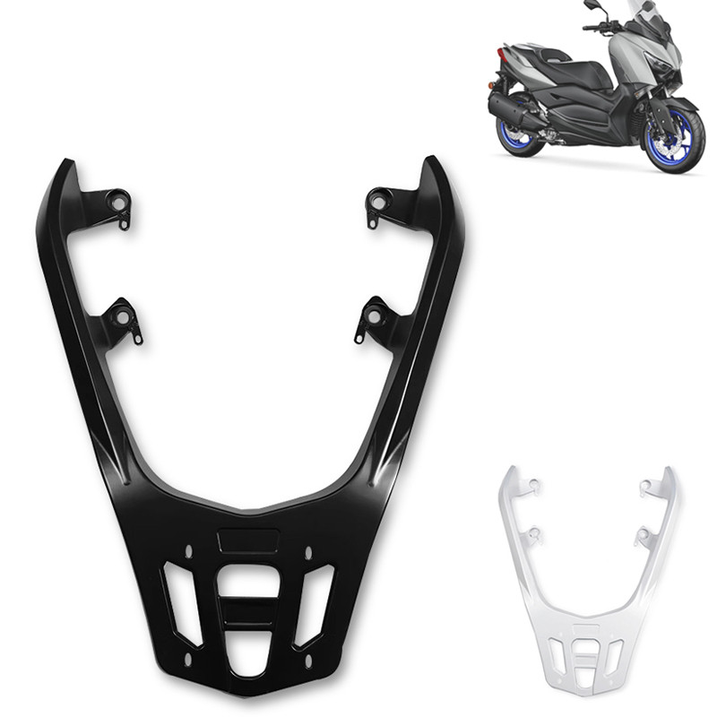 HZ X-MAX300สำหรับ Yamaha xmax 300สีดำ/เงินแร็คอะลูมิเนียมชั้นวางกระเป๋าที่เก็บหางอุปกรณ์ XMAX300รถจั