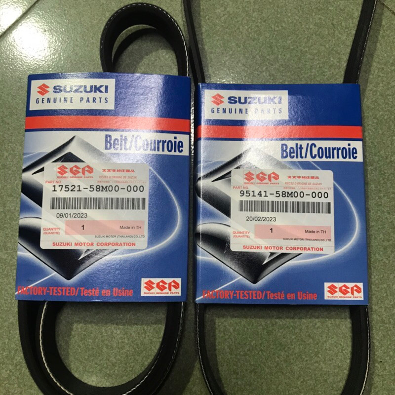 สายพานเครื่องยนต์ (5PK897) และเครื่องปรับอากาศ (4PK780) สําหรับ Suzuki Swift