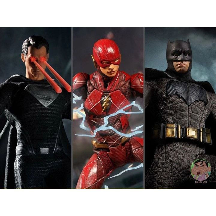 (🔵PRE-ORDER)MEZCO ONE:12 COLLECTIVE Zack Snyders Justice League Deluxe Steel Boxed Set