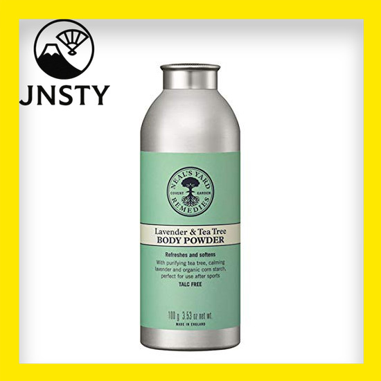 【Direct From Japan】 NEAL'S YARD REMEDIES Lavender & Tea Tree Body Powder Lavender & Tea Tree 100g (x