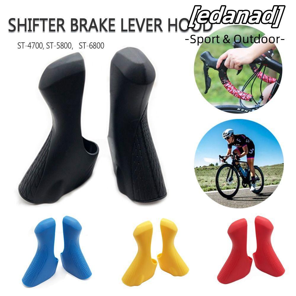 EDANAD Bracket Covers คู่ ซิลิโคน ป้องกัน Hoods shifters สำหรับ Road Bike ST-4700, ST-5800, ST-6800