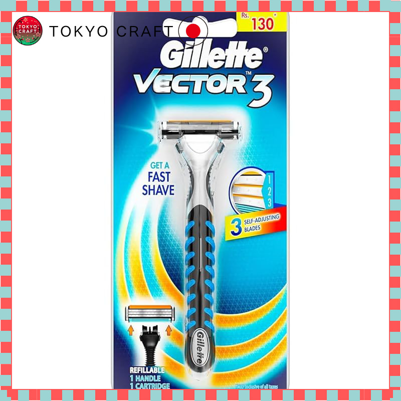 Gillette VECTOR 3 Ergonomic design Quantity 1