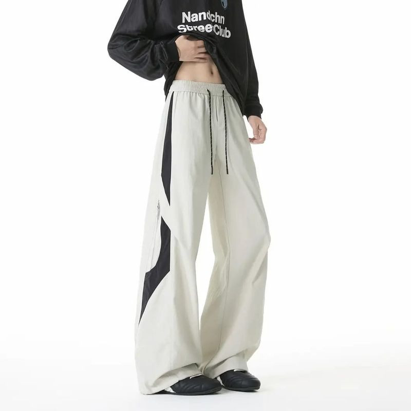 ผู้ชายและผู้หญิงเกาหลีย้อนยุคลําลองระดับไฮเอนด์ประกบซิปกางเกงเอี๊ยม