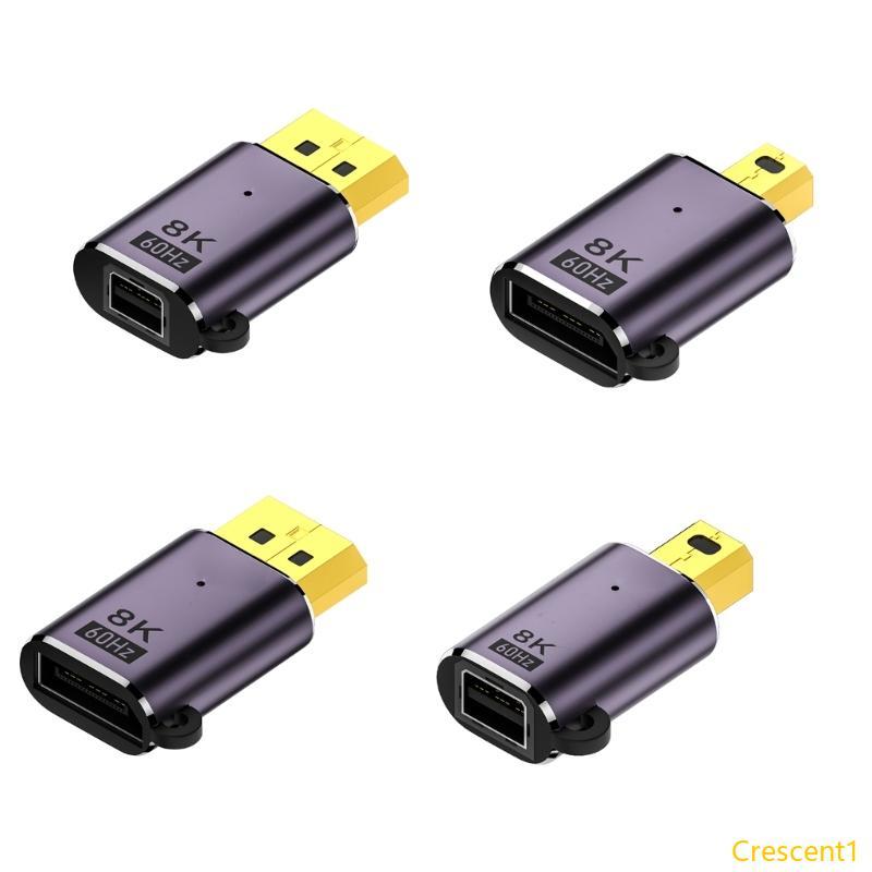 Crescent1 Mini Male to Female Converter Adapter Fast Transfer Two-Direction
