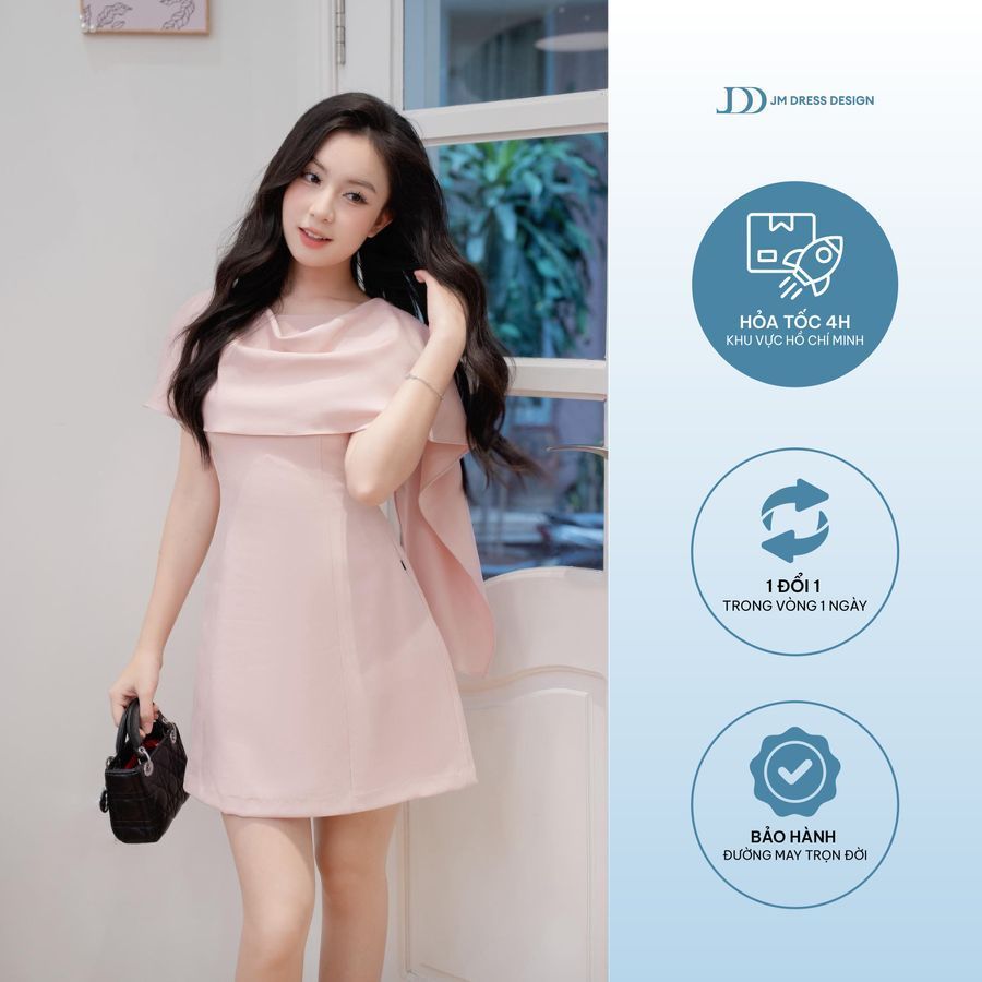 ชุดเดรสคอปกผ้าพันคอเทียม A-Line ดอกไม้ 1F21 ชุดเดรสปาร์ตี้ที่หรูหราและหรูหราของผู้หญิง A-Line ไหล่ C