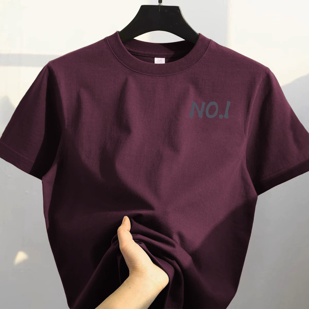 แฟชั่นLoose Unisex Short Sleeve T-Shirt Spring Summer Trendy Print Casual Comfortable Fit Large Size