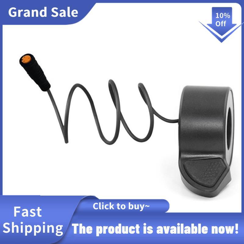 36/48V/52V/60V Ebike Thumb คันเร่งสําหรับ BBS01 BBS02 ไฟฟ้าจักรยาน Accelerator ขวา/ซ้ายคันเร่งเปลี่ย