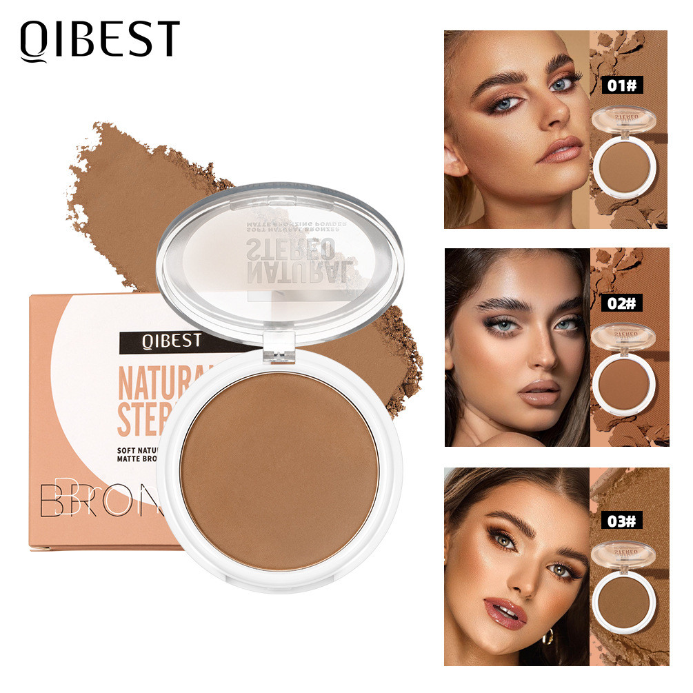 QIBEST Contouring Plate Matte Brightening Shadow Integrated Plate Modified Contour