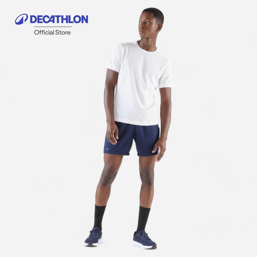 Decathlon Kiprun Men'S Running Shorts กางเกงวิ่งผู้ชายขาสั้น รุ่น Kiprun Run 100 - Blue