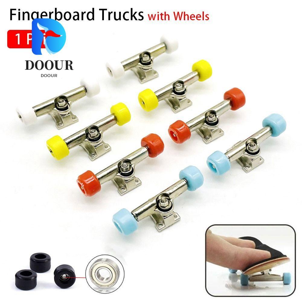 DOOUR Fingerboard Truck Set ของเล่นสะสม แบริ่งและชิ้นส่วนประกอบ สไตล์Mini Finger
