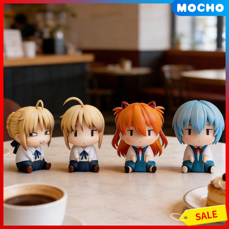 ✅Cross-Border รุ่น Q ท่านั่ง Saiba ตลก Face Fate/stay night UBW saber เครื่องประดับรูปสองมิติ