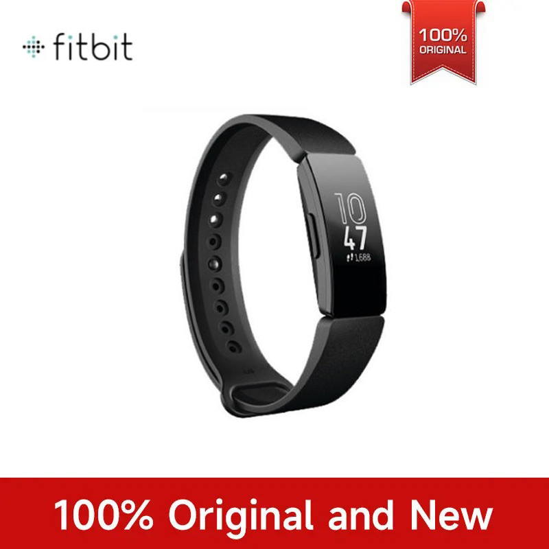 Fitbit Inspire Fitness Tracker สมาร์ทวอท์ชฟิตเนส Tracker กันน้ํา GPS Smartwatch สร้อยข้อมือกีฬาสําหร