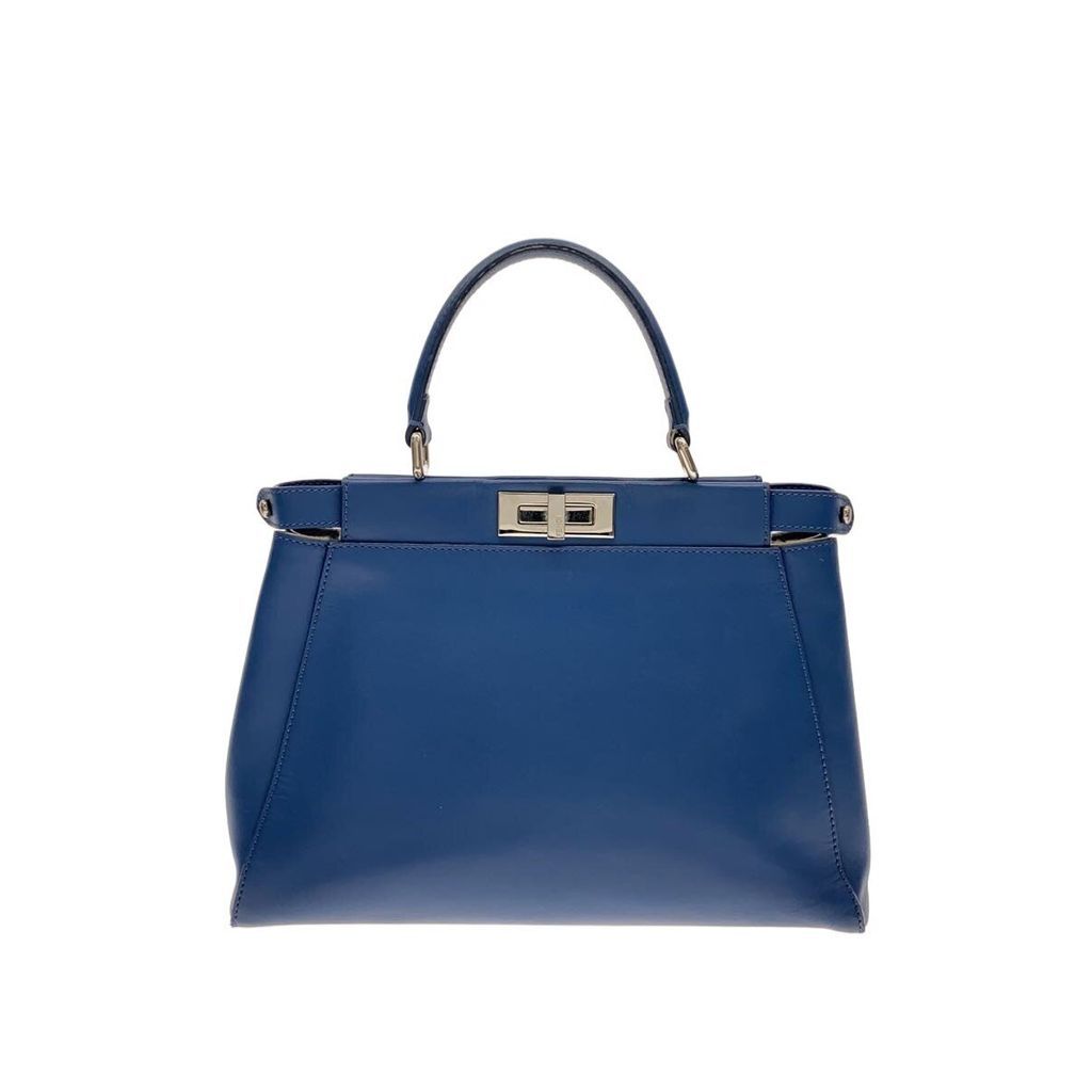 FENDI Peekaboo regular shoulder bag -- BLU 8BN226 Direct from Japan Secondhand