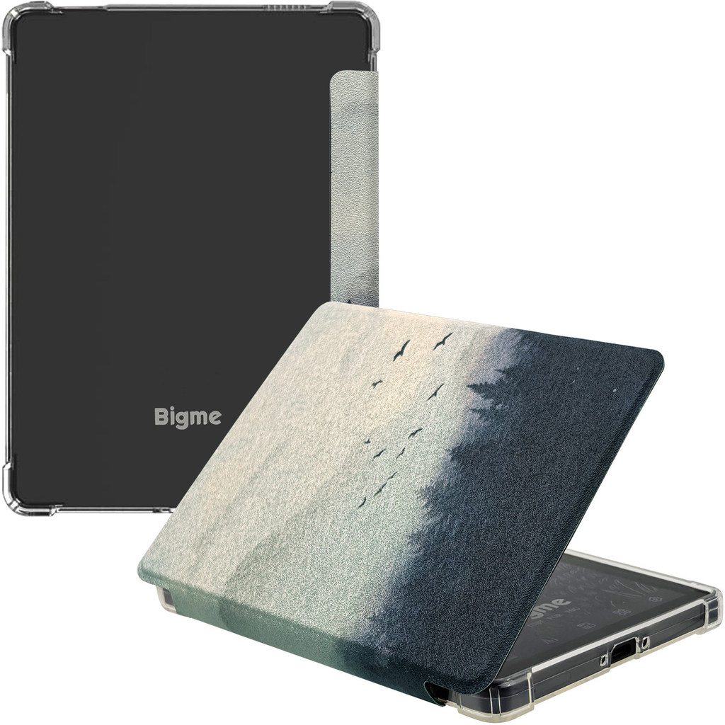 Bigme Bigme B6/B6 สีป้องกันกรณีโปร่งใสรวมทุกอย่าง Sleep Wake Up Soft Case