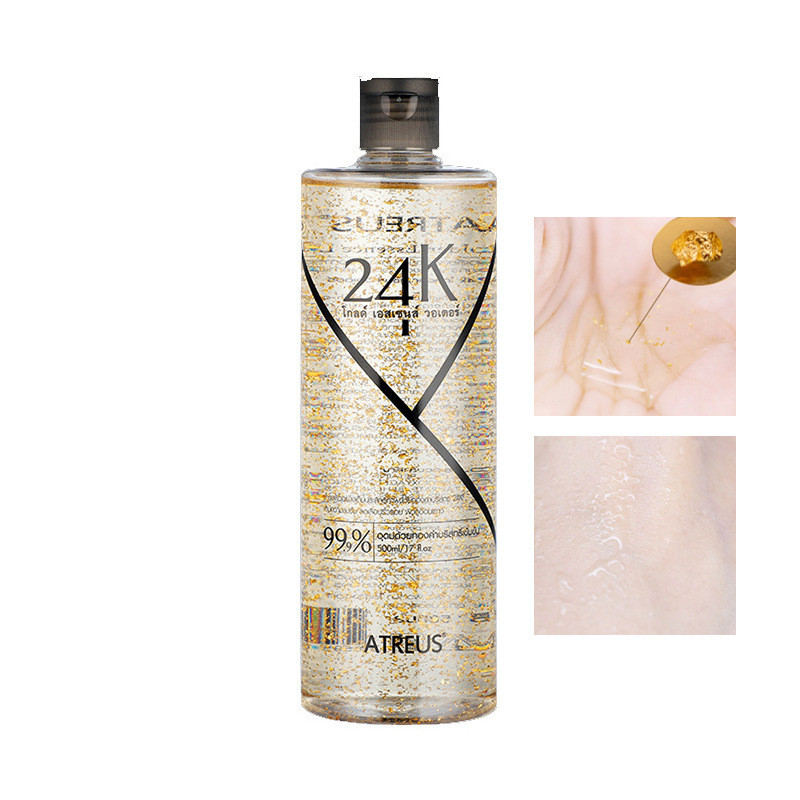ผู้ขายทั่วไปประเทศไทย ATREUS 24K Gold Essence Toner Moisturizing Moisturizing Firming Skin Moisturiz