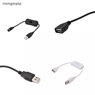 Risingmptp] สาย USB พร้อมตัวควบคุมพลังงานสวิตช์สําหรับ Raspberry Pi Arduino USB On Off Toggle ใหม่