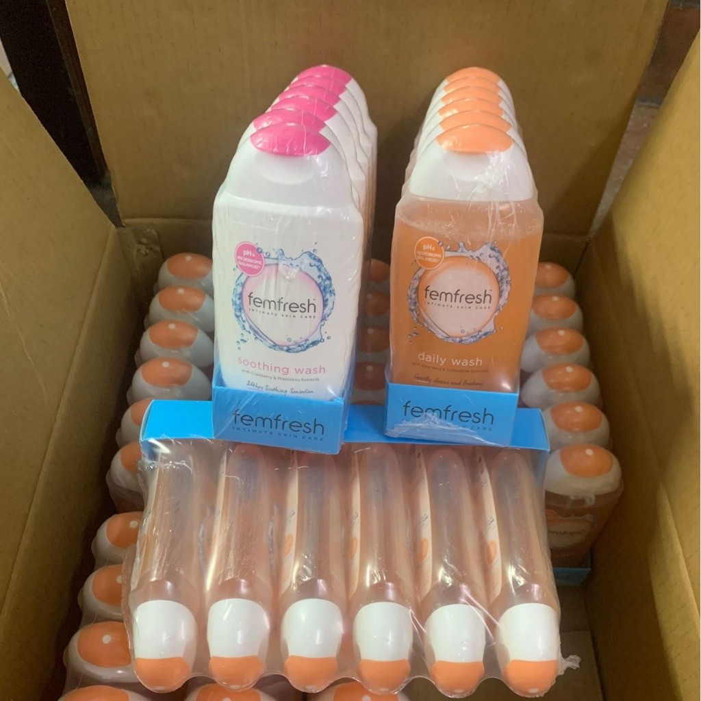 ขายร้อน#英国femfres/h Fangxin Womens Private Parts Lotion Private Care Solution Gentle Cleansing Clean