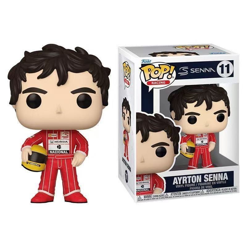 พร้อมสต็อก Funko Funko POP F1 Racing Car McLaren Fleet Elton Seine ตุ๊กตาตุ๊กตาสินค้ารูปแบบตกแต่ง