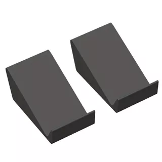BESTOUR ฐานขาตั้ง Soundbar 2 ชิ้น, ยกมุมพิมพ์อุปกรณ์เสียง Riser, ที่วางลําโพงยกระดับคุณภาพสูงหลายยี่ห้อเข้ากันได้