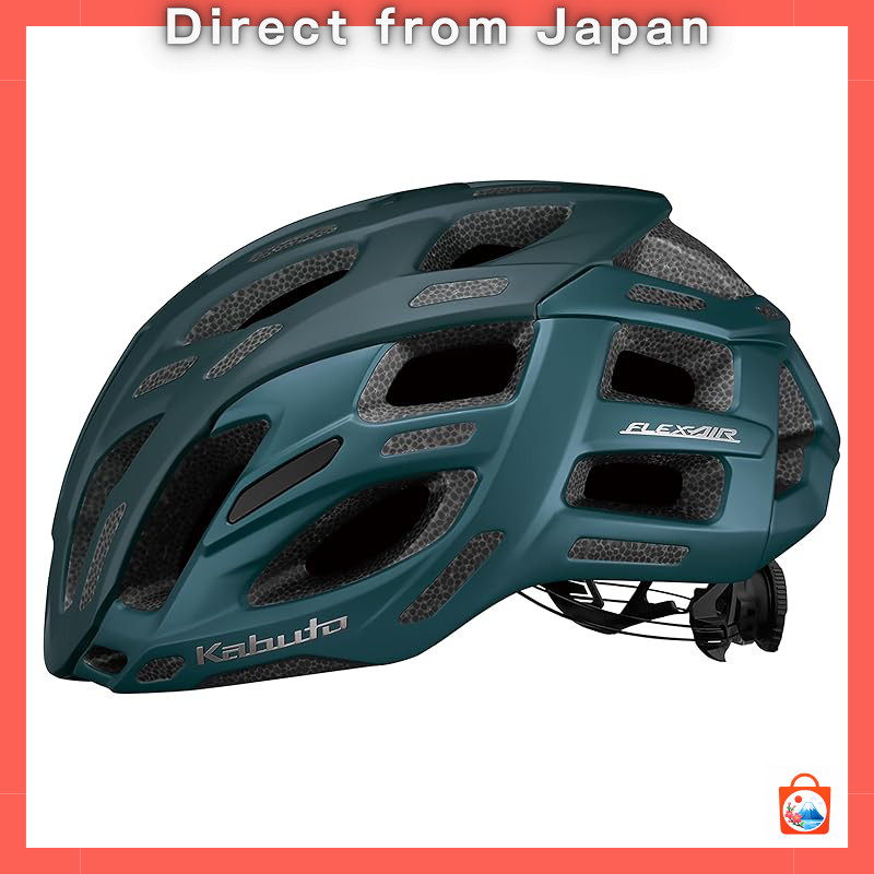 KABUTO FLEX-AIR Cycling Helmet – Multiple Sizes and Matte Color Options