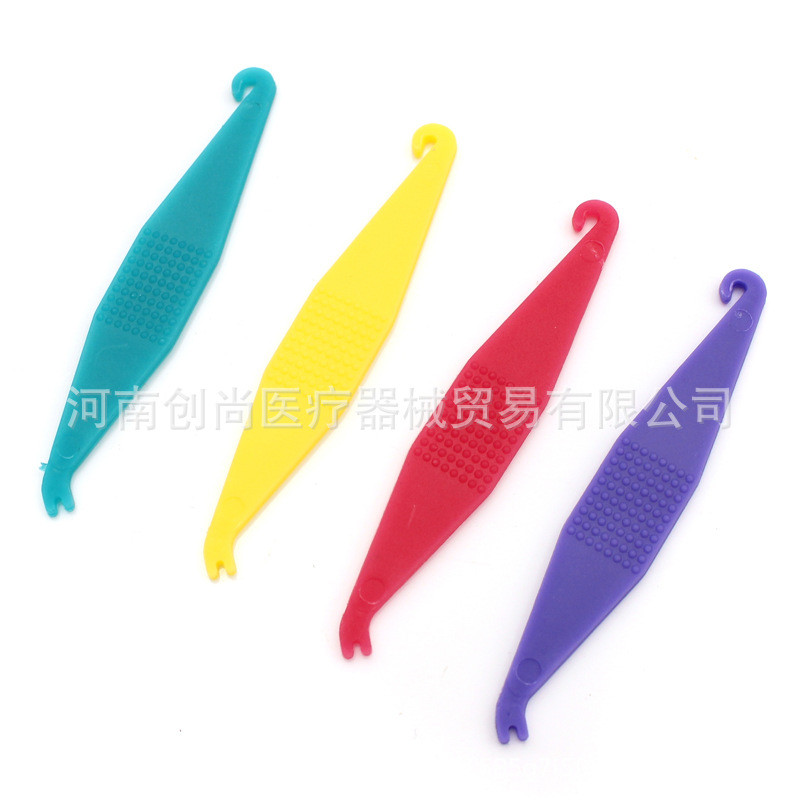 Popular~Dental oral material rubber ring retractor Traction Hook Corner pull hook Orthodontic correc