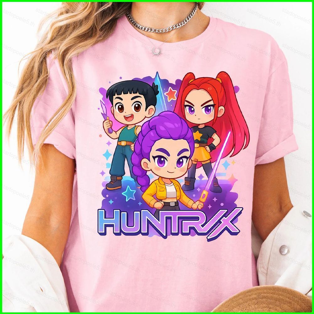 เสื้อยืด Kpop Idol Group Mira Rumi Joey จาก Demon Hunter ของขวัญที่เหมาะสำหรับแฟน