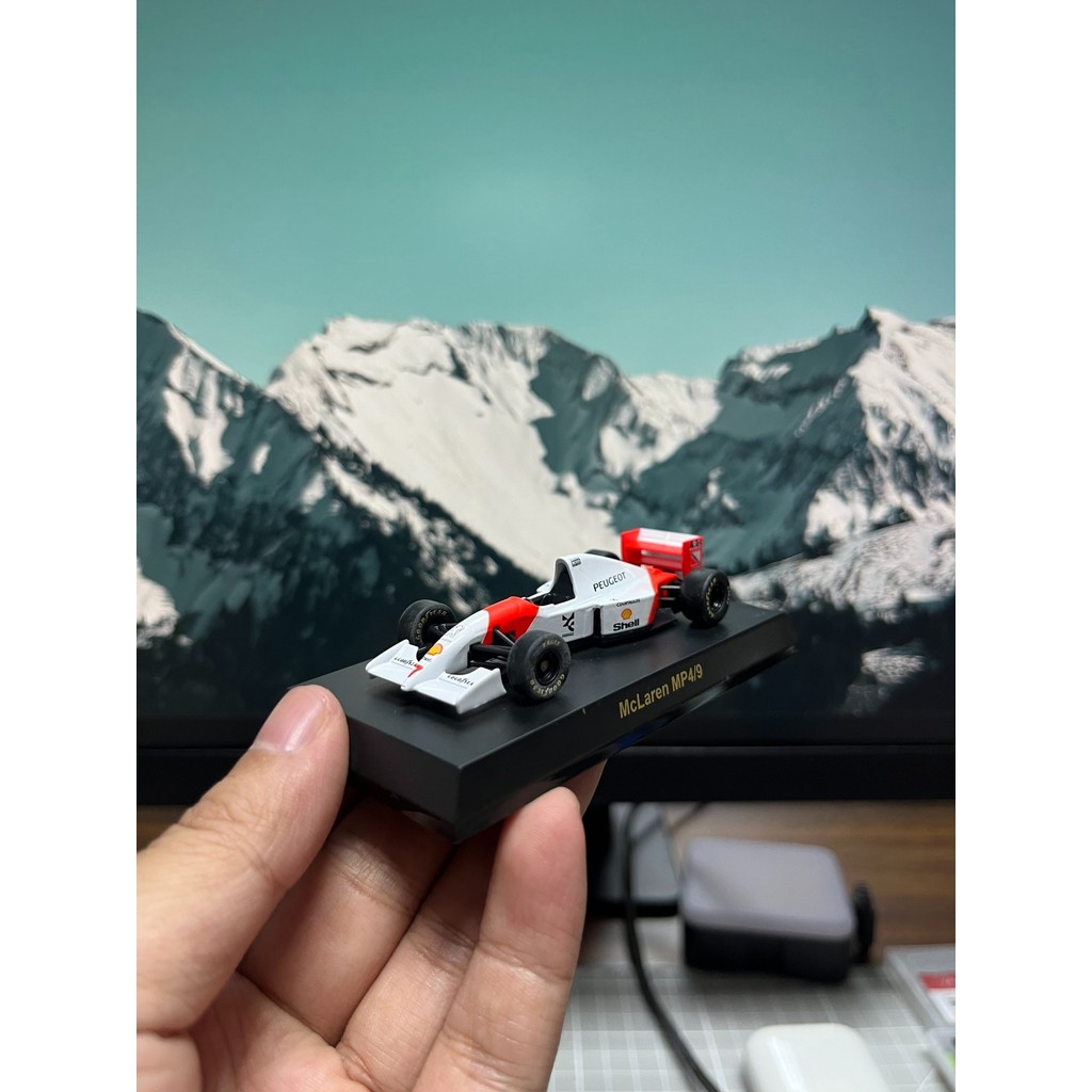 1/64 Jingshang kyosho f1 McLaren mp4/9 McLaren MP4/9 #7 Hakining No Card No Box Appearance Self-View